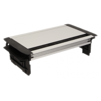 GNIAZDO WPUSZCZANE W BLAT ORNO OR-AE-1362 3x2P+Z SZCZOTKA PRZECIWKURZOWA USB